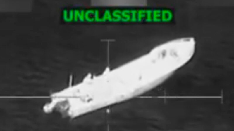 EEUU hunde dos lanchas más y abate a 6 presuntos criminales en aguas internacionales