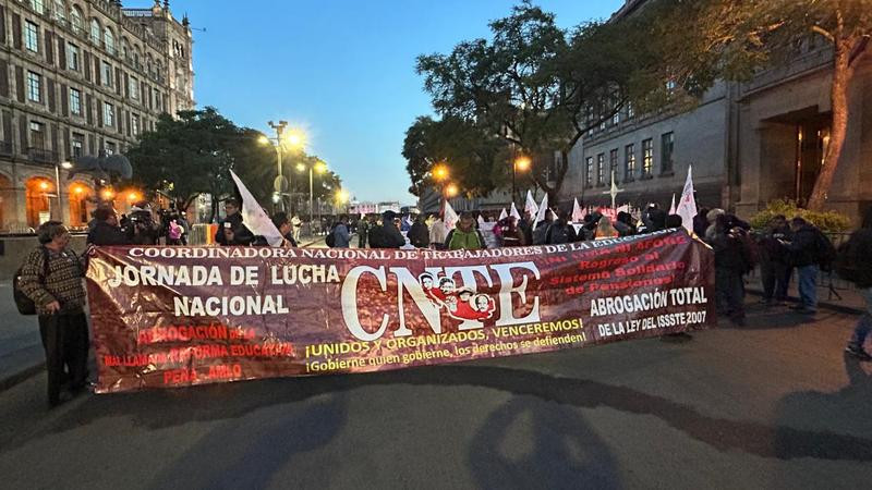 Al menos 10 manifestaciones tendrán lugar este jueves en la Ciudad de México
