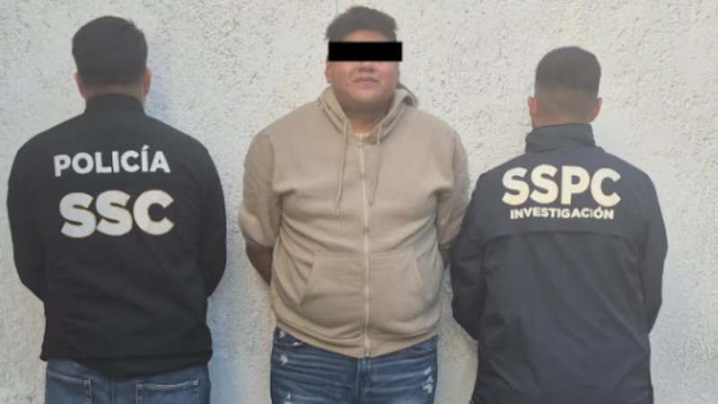 Cae en Iztapalapa “El Kiko”, presunto líder de  célula delictiva; ligado a feminicidio y extorsiones en cuatro estados