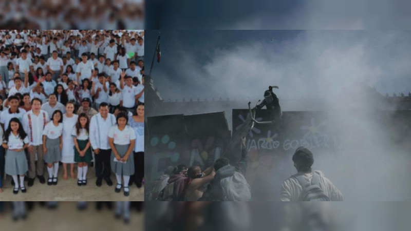 Inundan con criticas publicaciones de Sheinbaum sobre su gira por el sureste: la acusan de corrupta, represora y hasta de asesina tras represión por manifestaciones 