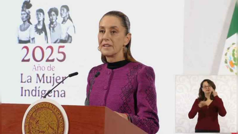 Claudia Sheinbaum pide investigar a fondo a responsables de la violencia en la marcha de la “Generación Z”