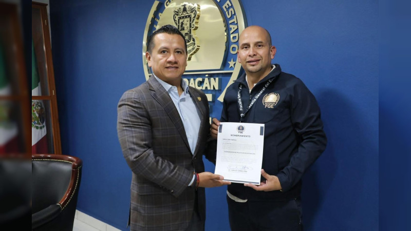 Perfil de alto impacto: Ijmele Díaz Abrego, el nuevo estratega al frente de la Policía de Investigación en la Fiscalía de Michoacán