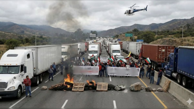 Gobierno de México llama a transportistas y productores a dialogar: pide no afectar a terceros ante bloqueos y movilizaciones