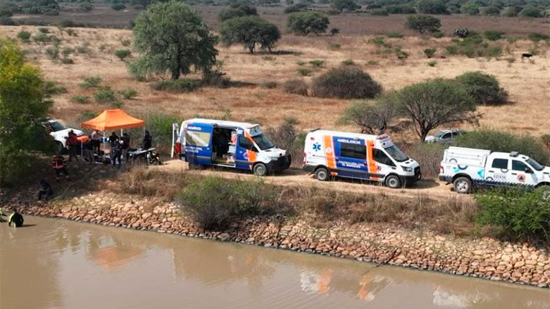 Localizan a persona sin vida al interior del bordo Grande en Colón, Querétaro