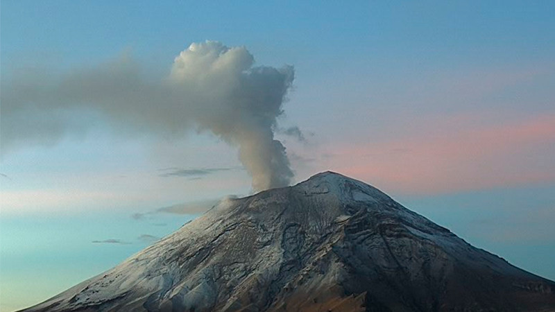 Prevén caída de ceniza del Popocatépetl en dos alcaldías de CDMX