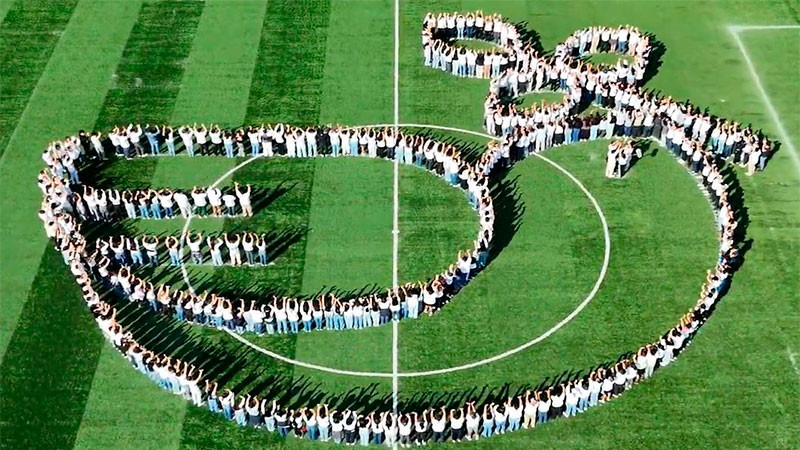 Cerca de 1 millón de jóvenes participan en el “Mosaico Nacional por la Paz y contra las Adicciones” en México