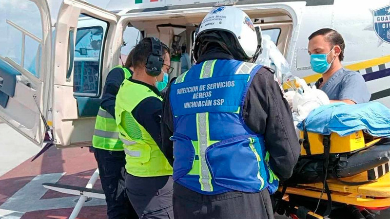 Declaran con muerte cerebral al niño Dylan, único sobreviviente de choque que involucra a la GN en Zamora, Michoacán