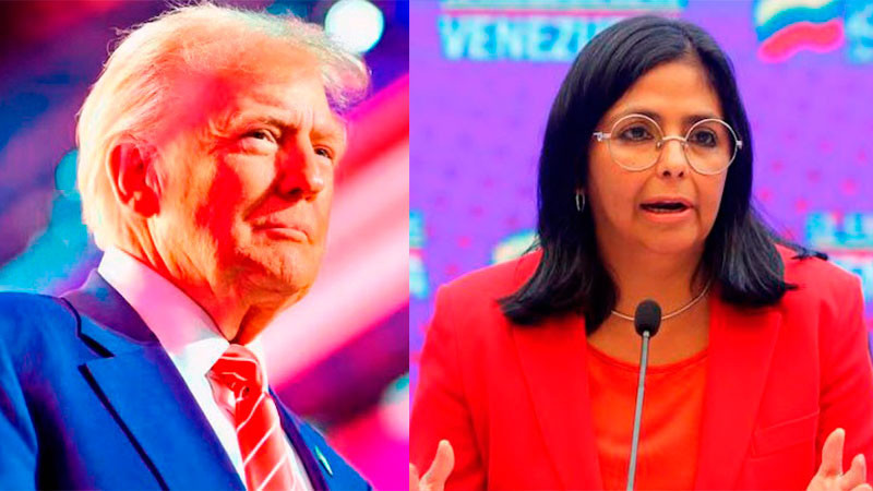 Invitará Donald Trump a Delcy Rodríguez para que realice una visita a EU