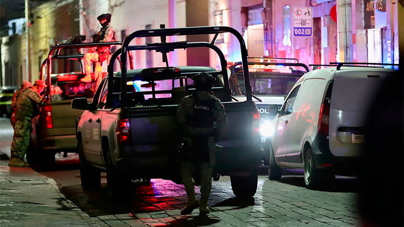 Aclara titular de la SSPMQ que tras movilización policiaca en el centro de la capital queretana, encontraron que la persona armada era un elemento de seguridad privada
