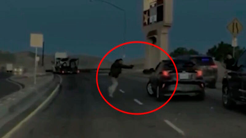 Agentes de ICE  balean a conductor migrante en California