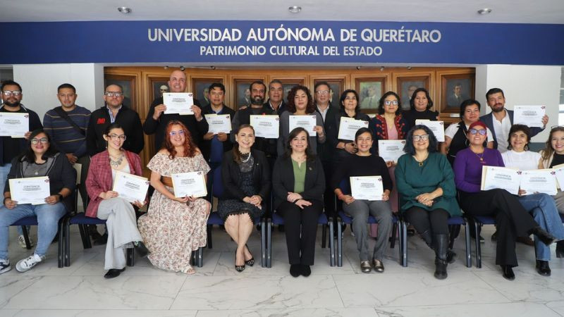 Concluye taller de periodismo con perspectiva de género en Querétaro