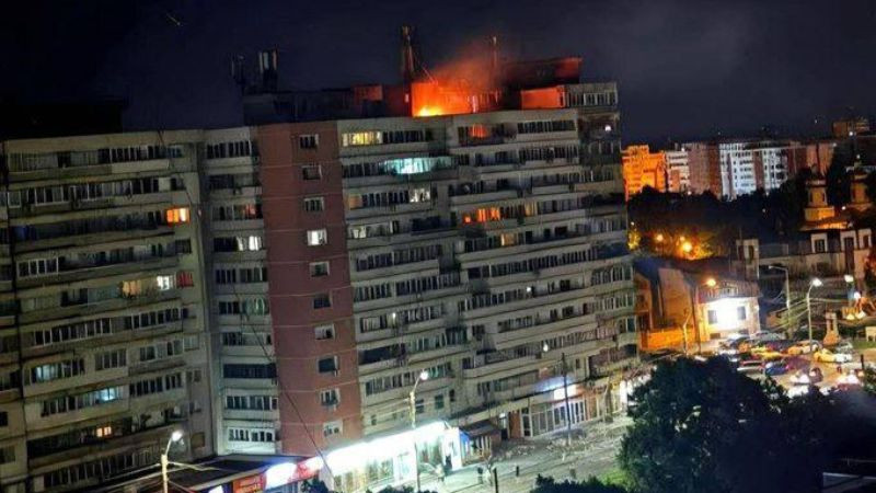 Dron ruso impacta edificio en Rumania y deja dos heridos cerca de la frontera con Ucrania